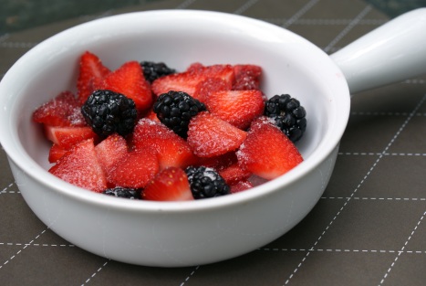 Berries with Vanilla Sugar