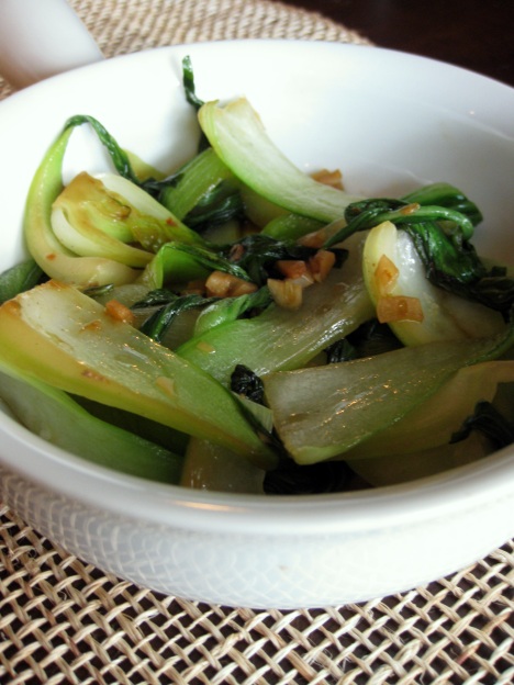 Stir Fried Bok Choy with Garlic